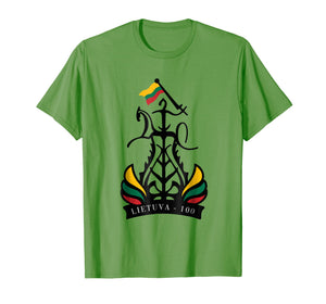 Funny shirts V-neck Tank top Hoodie sweatshirt usa uk au ca gifts for Restored Lietuva 100 - Lithuania Strong T-Shirt 1907161