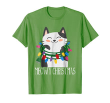Load image into Gallery viewer, Funny shirts V-neck Tank top Hoodie sweatshirt usa uk au ca gifts for Meowy Christmas Holiday Tshirt - Funny Merry Catmas Tee 1240152
