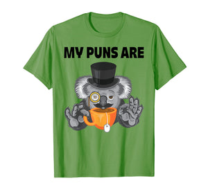 Funny shirts V-neck Tank top Hoodie sweatshirt usa uk au ca gifts for Fancy Koala Bear - Koala Tea Puns T-Shirt 2680450