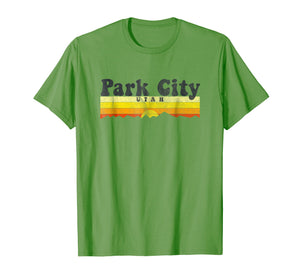 Funny shirts V-neck Tank top Hoodie sweatshirt usa uk au ca gifts for Retro Vintage Park City Utah Tee Shirt 2462317