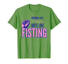 Load image into Gallery viewer, Funny shirts V-neck Tank top Hoodie sweatshirt usa uk au ca gifts for Nothing Says I Love You Quite Like Fisting 1642954
