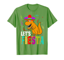 Load image into Gallery viewer, Funny shirts V-neck Tank top Hoodie sweatshirt usa uk au ca gifts for Let&#39;s Fiesta Mexican Dinosaur T Rex T Shirt 2454877
