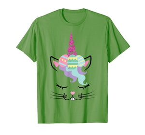Funny shirts V-neck Tank top Hoodie sweatshirt usa uk au ca gifts for Girls Easter T-Shirt Bunny Rabbit Face Unicorn Shirt Gift 2459479