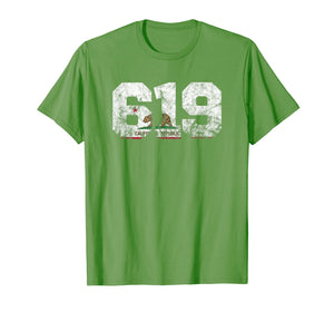 Funny shirts V-neck Tank top Hoodie sweatshirt usa uk au ca gifts for Area Code 619 shirt - San Diego California tshirt 992871