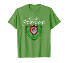Load image into Gallery viewer, Funny shirts V-neck Tank top Hoodie sweatshirt usa uk au ca gifts for Stewart Surname Scottish Clan Tartan Crest Badge T-shirt 1490391
