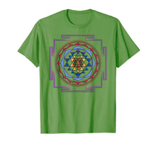 Load image into Gallery viewer, Funny shirts V-neck Tank top Hoodie sweatshirt usa uk au ca gifts for SRI YANTRA - luck and prosperity II - colored I T-Shirt 2807826
