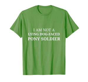 Lying Dog-Faced Pony Soldier Election 2020 Funny Political T-Shirt-4477541