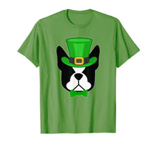 Load image into Gallery viewer, Funny Boston Terrier St.Patricks Gifts for Men Women Mom Kid T-Shirt-954020
