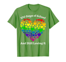 Load image into Gallery viewer, Funny 100th Day Of School Shirt Teacher Heart Valentine Day T-Shirt-2232335
