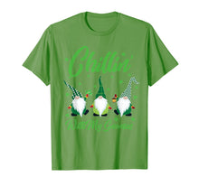 Load image into Gallery viewer, Chillin With My Gnomies Plaid St Patricks Day Gifts T-Shirt-5896071
