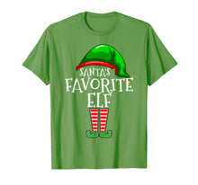 Load image into Gallery viewer, Santa&#39;s Favorite Elf Group Matching Family Christmas Gift T-Shirt
