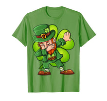 Load image into Gallery viewer, St Patricks Day Dabbing Leprechaun Clover Boys Girls Kids TShirt99734
