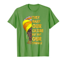 Load image into Gallery viewer, They Want Our Culture But Not Our Struggle Black Face T-Shirt-1994336

