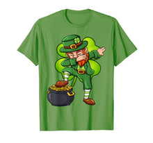 Load image into Gallery viewer, St Patricks Day Dabbing Leprechaun Irish Boys Girls Kids Dab TShirt528143

