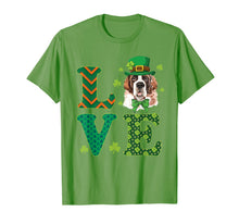 Load image into Gallery viewer, Cute Love Saint Bernard St. Patricks Day Dog Dad Mom Gift T-Shirt-990855
