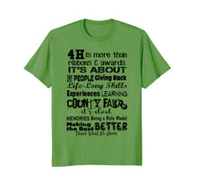 Load image into Gallery viewer, Funny shirts V-neck Tank top Hoodie sweatshirt usa uk au ca gifts for 4-H shirt Is more than ribbons, County Fair Memories Skills 2841364
