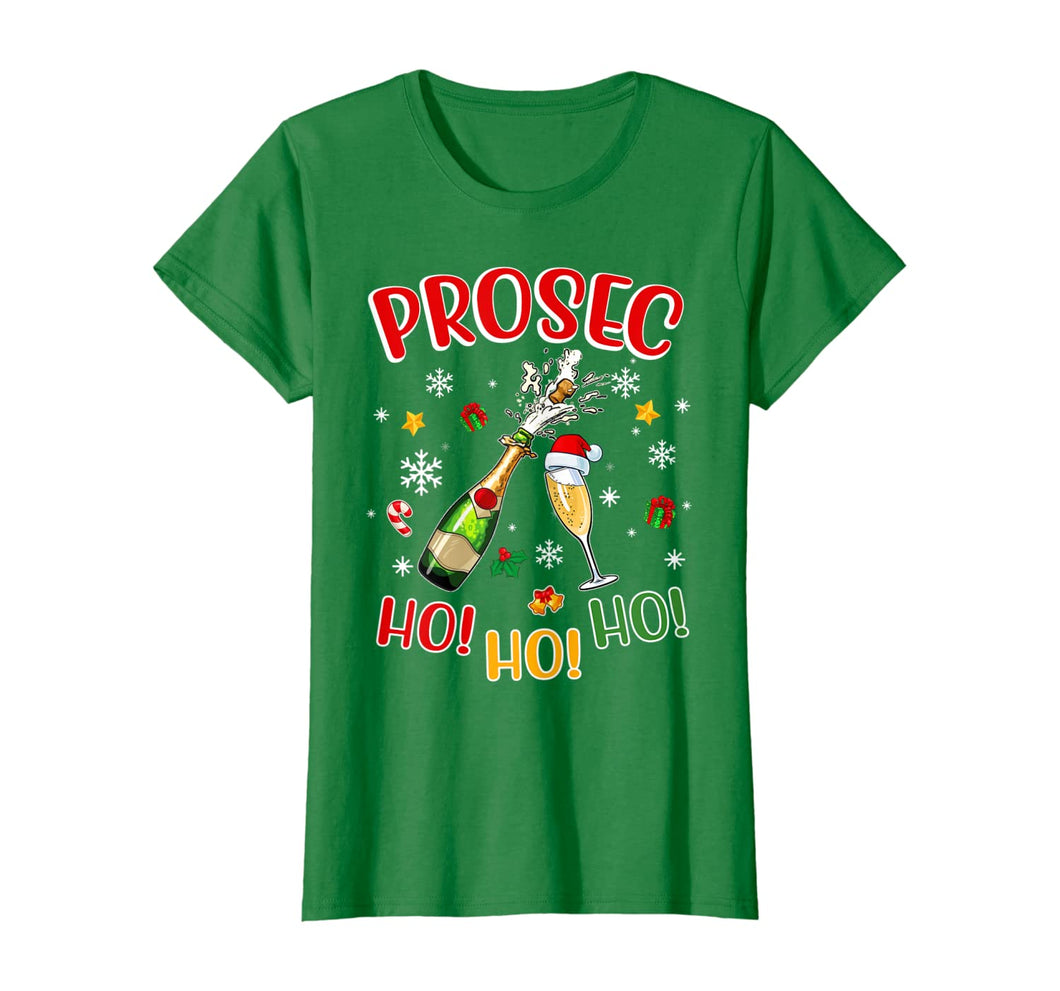 Funny shirts V-neck Tank top Hoodie sweatshirt usa uk au ca gifts for Prosec Ho Ho Ho Funny Prosecco Wine Christmas T-Shirt 900314