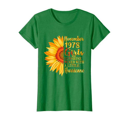 Womens November Girls 1978 Shirt 41st Birthday Gifts 41 Years Old T-Shirt