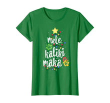 Load image into Gallery viewer, Funny shirts V-neck Tank top Hoodie sweatshirt usa uk au ca gifts for Mele Kalikimaka Shirt For Women Hawaiian Hawaii Christmas T-Shirt 128381
