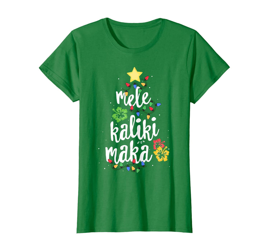 Funny shirts V-neck Tank top Hoodie sweatshirt usa uk au ca gifts for Mele Kalikimaka Shirt For Women Hawaiian Hawaii Christmas T-Shirt 128381