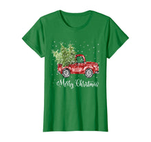 Load image into Gallery viewer, Funny shirts V-neck Tank top Hoodie sweatshirt usa uk au ca gifts for Vintage Red Truck With Merry Christmas Tree T-Shirt Gifts T-Shirt 92663
