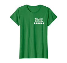 Load image into Gallery viewer, Funny shirts V-neck Tank top Hoodie sweatshirt usa uk au ca gifts for Teacher Brittany VIPKid 5 Apple Review Shirt 2267928
