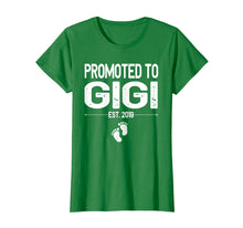 Load image into Gallery viewer, Funny shirts V-neck Tank top Hoodie sweatshirt usa uk au ca gifts for Promoted to Gigi Est 2019 New Grandma Mothers Day T-Shirt 2068427
