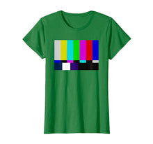Load image into Gallery viewer, Funny shirts V-neck Tank top Hoodie sweatshirt usa uk au ca gifts for No Signal Television Screen Color Bars Test Pattern T-Shirt 1270313
