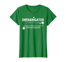Load image into Gallery viewer, Funny shirts V-neck Tank top Hoodie sweatshirt usa uk au ca gifts for Shenanigator Irish Shirt St Patrick Day Shenanigans Gift 1811585
