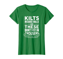 Load image into Gallery viewer, Funny shirts V-neck Tank top Hoodie sweatshirt usa uk au ca gifts for It&#39;s A Kilt Balls Like These Don&#39;t Fit in Trousers T-Shirt 2609894
