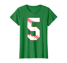 Load image into Gallery viewer, Funny shirts V-neck Tank top Hoodie sweatshirt usa uk au ca gifts for Cute Fifth Birthday Party 5th Baseball T-Shirt Born 2014 688919
