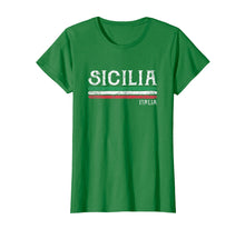 Load image into Gallery viewer, Funny shirts V-neck Tank top Hoodie sweatshirt usa uk au ca gifts for Vintage Sicilia Italy T-shirt Italia Souvenir Italian Sicily 883263
