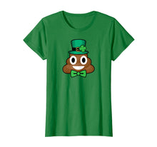 Load image into Gallery viewer, Funny shirts V-neck Tank top Hoodie sweatshirt usa uk au ca gifts for Leprechaun Poop Emoji Funny St Patricks Day T-Shirt 1912743
