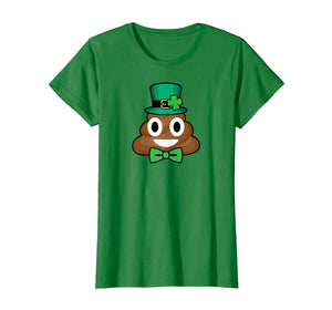 Funny shirts V-neck Tank top Hoodie sweatshirt usa uk au ca gifts for Leprechaun Poop Emoji Funny St Patricks Day T-Shirt 1912743
