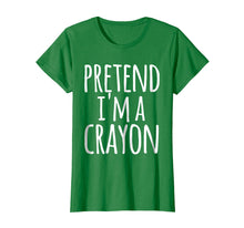 Load image into Gallery viewer, Funny shirts V-neck Tank top Hoodie sweatshirt usa uk au ca gifts for Funny Lazy Halloween T-Shirt PRETEND I&#39;M A CRAYON COSTUME 3638989
