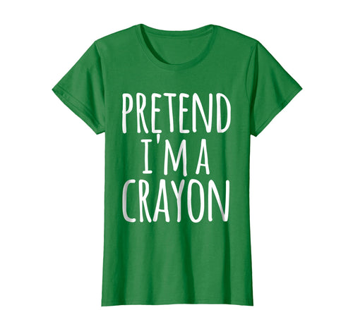 Funny shirts V-neck Tank top Hoodie sweatshirt usa uk au ca gifts for Funny Lazy Halloween T-Shirt PRETEND I'M A CRAYON COSTUME 3638989