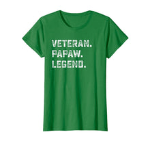 Load image into Gallery viewer, Funny shirts V-neck Tank top Hoodie sweatshirt usa uk au ca gifts for Family Gifts For Papa Veteran Papaw Legend Shirt 1703335
