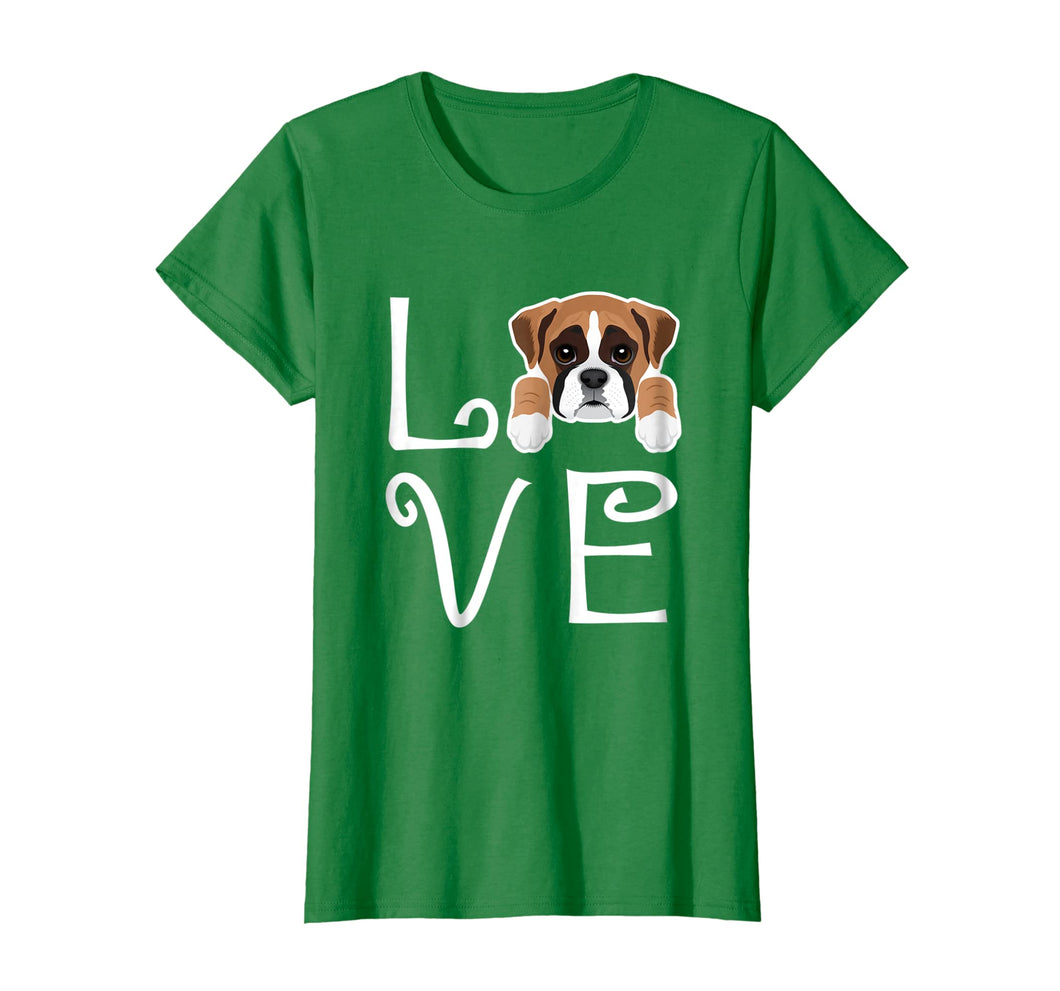 Funny shirts V-neck Tank top Hoodie sweatshirt usa uk au ca gifts for Boxer Love Dog Owner Boxer Puppy T-Shirt 1544312