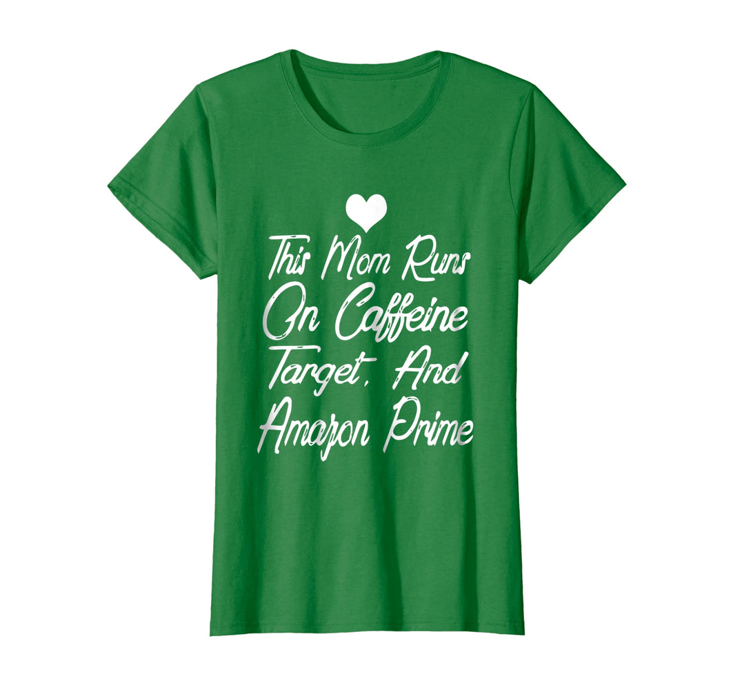 Funny shirts V-neck Tank top Hoodie sweatshirt usa uk au ca gifts for Womens This Mom Runs On Caffeine Tshirt 2023367