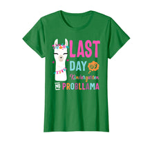 Load image into Gallery viewer, Happy Last Day Of Kindergarten No Probllama Llama Shirt Gift
