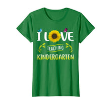 Load image into Gallery viewer, Funny shirts V-neck Tank top Hoodie sweatshirt usa uk au ca gifts for I Love Teaching Kindergarten T-Shirt Sunflower Teacher Shirt 2946039
