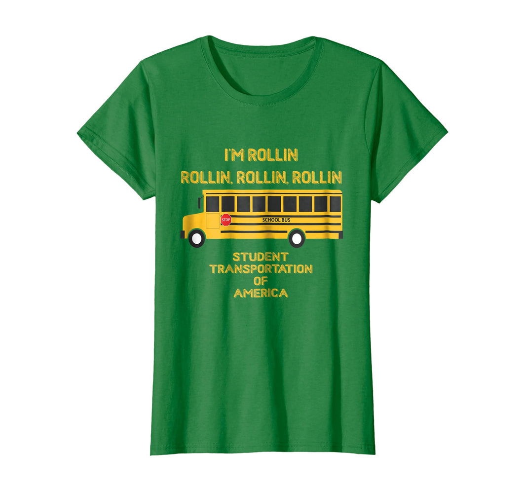 Funny shirts V-neck Tank top Hoodie sweatshirt usa uk au ca gifts for School Bus T-Shirt Rollin 2519453