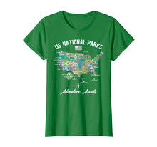 Load image into Gallery viewer, Funny shirts V-neck Tank top Hoodie sweatshirt usa uk au ca gifts for US National Parks Map T-Shirt 754935
