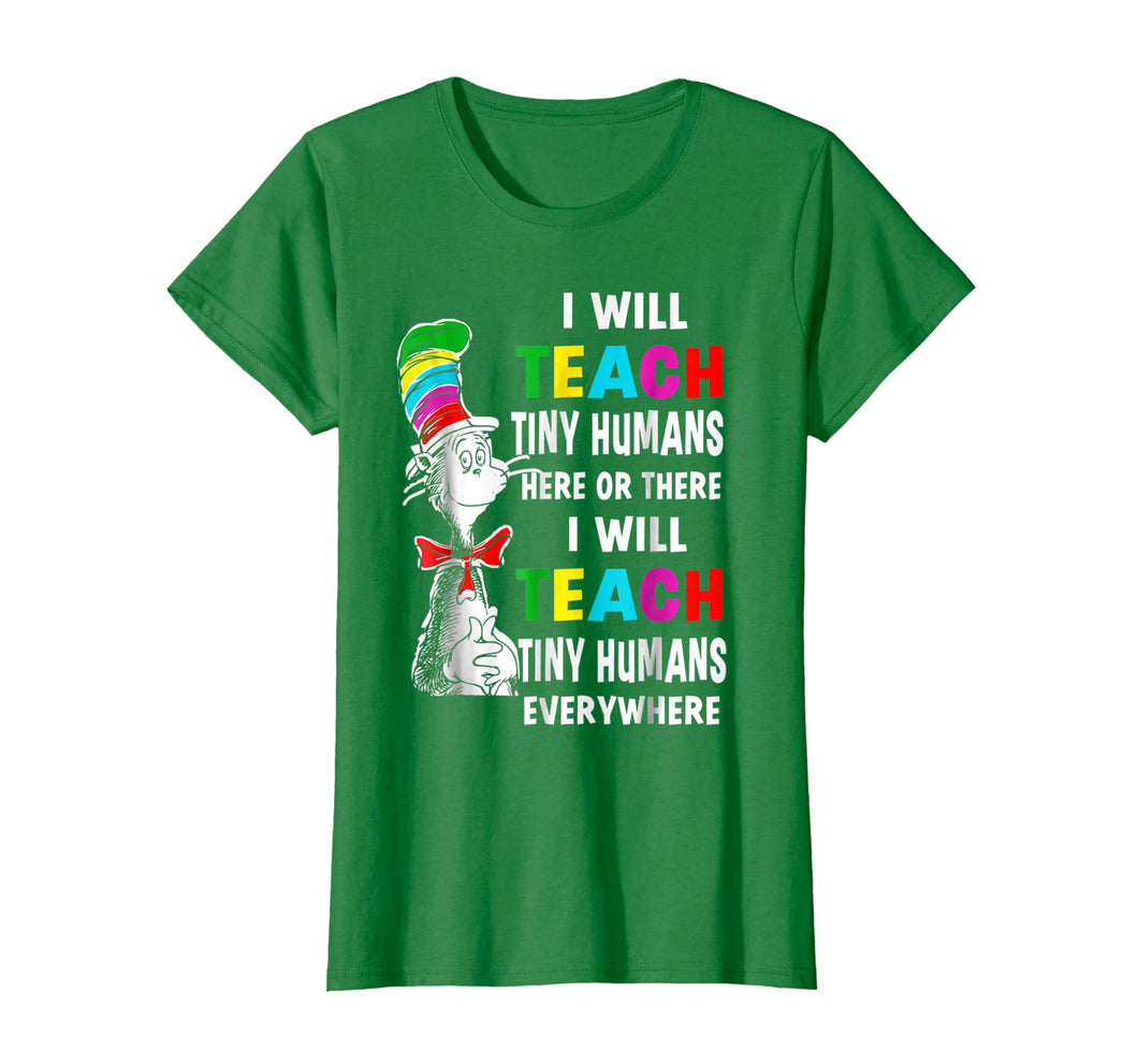 Humans Hum Or I Will Teach-Shirt Teacher Day