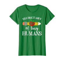 Load image into Gallery viewer, Funny shirts V-neck Tank top Hoodie sweatshirt usa uk au ca gifts for Teacher of Tiny Humans Shirt - Secretary Shirt Gifts 2869504
