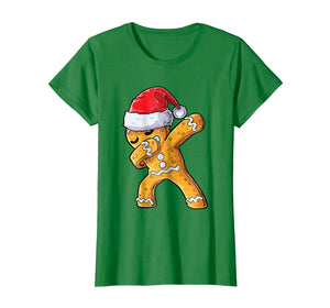 Funny shirts V-neck Tank top Hoodie sweatshirt usa uk au ca gifts for Dabbing Gingerbread Santa T shirt Christmas kids boys Gifts 939283