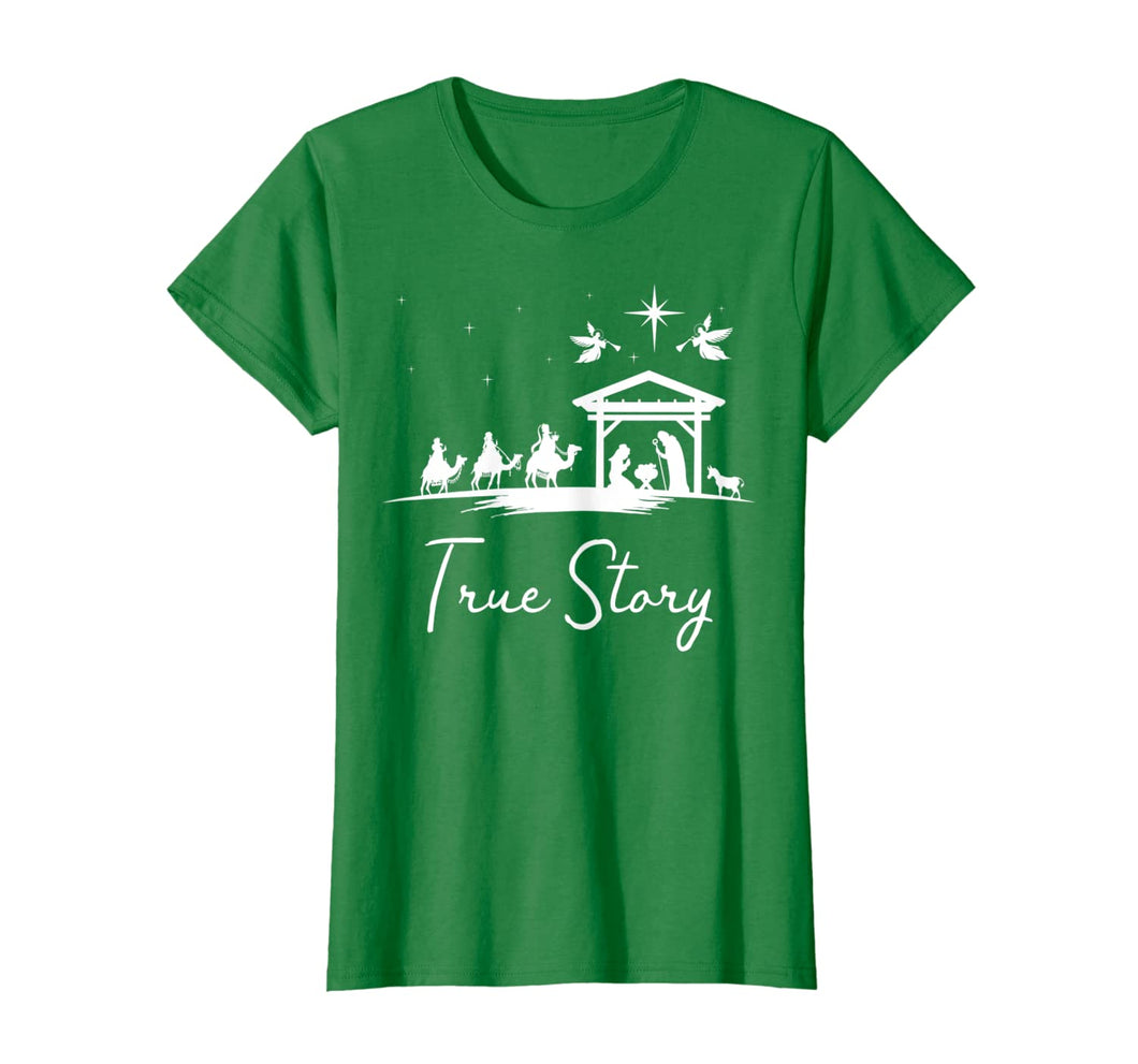 Funny shirts V-neck Tank top Hoodie sweatshirt usa uk au ca gifts for Christmas Nativity Shirt True Story Nativity Scene Gifts T-Shirt 934574
