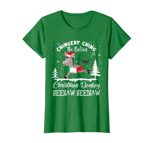 Dominick The Christmas Donkey-Italian Donkey Christmas Gifts T-Shirt-772579