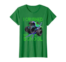 Load image into Gallery viewer, I Crushed 100 Days Of School Monster Truck Kids Boys T-Shirt-901002
