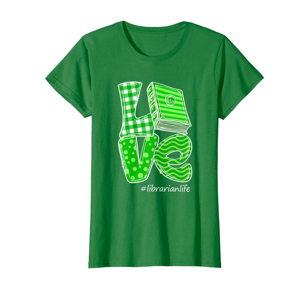 Reading Book Lover St Patrick Day Gifts Love Librarianlife T-Shirt-1482116